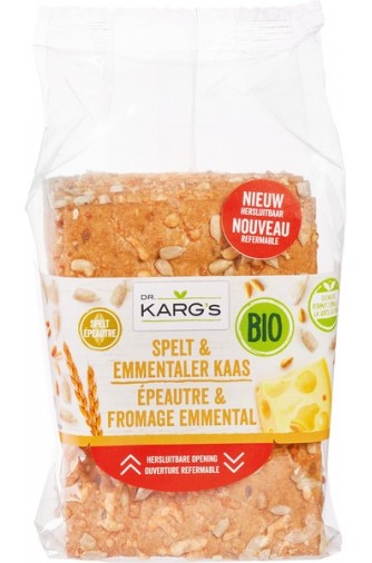 Dr Kargs Spelt Cheese Crackers (200g) Holland